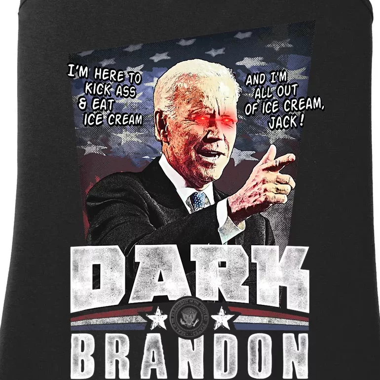 Dark Brandon Joe Biden Ladies Essential Tank