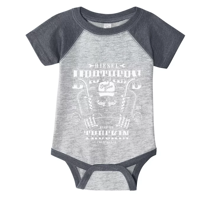 Diesel Brothers Keep On Truckin Infant Baby Jersey Bodysuit