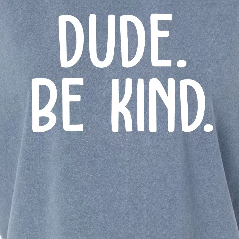 Dude Be Kind Anti Bully Garment-Dyed Women's Muscle Tee