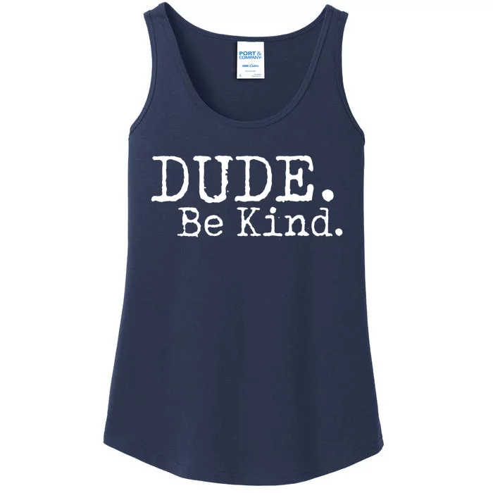 Dude Be Kind Kids Unity Day Orange Anti Bullying Ladies Essential Tank