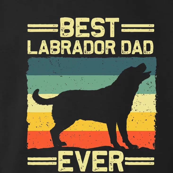 Dad Black Lab Yellow Labrador Retriever Toddler Hoodie