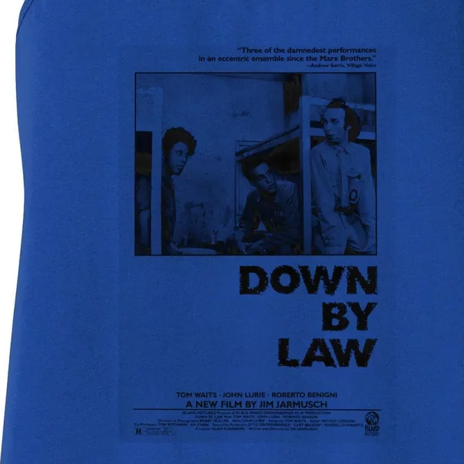 Down By Law Tribute Poster Women's Racerback Tank