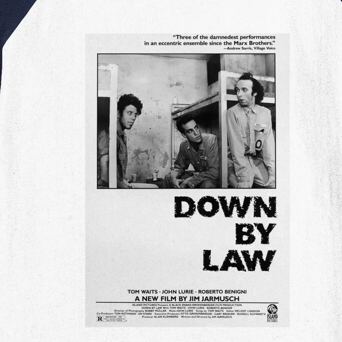 Down By Law Tribute Poster Baseball Sleeve Shirt