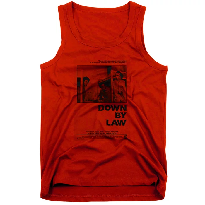 Down By Law Tribute Poster Tank Top