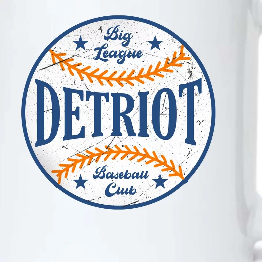 Detroit Big League Baseball Club Black Color Changing Mug