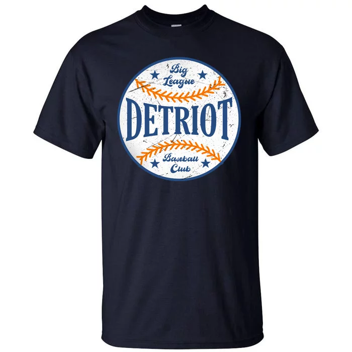 Detroit Big League Baseball Club Tall T-Shirt