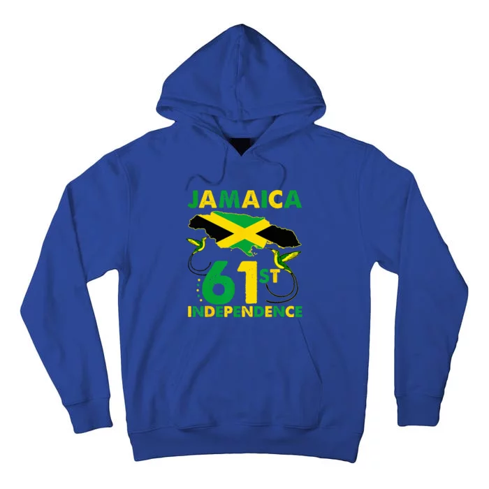 Doctor Bird Lover 61st Jamaica Independence Day Since 1962 Tall Hoodie