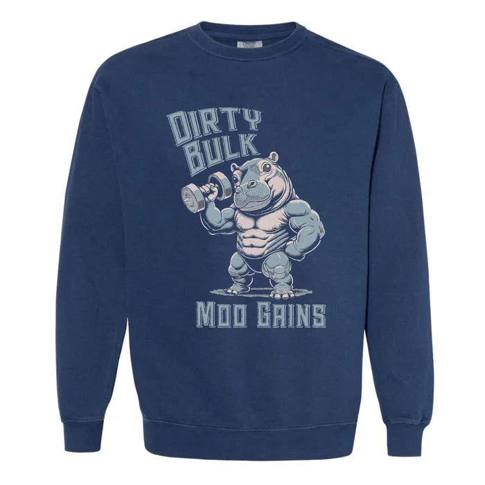 Dirty Bulk Moo Gains Garment-Dyed Sweatshirt