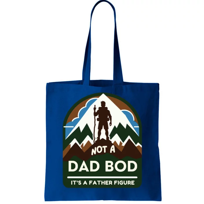 Dad Bod Mountain Father Figure Dad Bod Father Figure Cute Gift Tote Bag