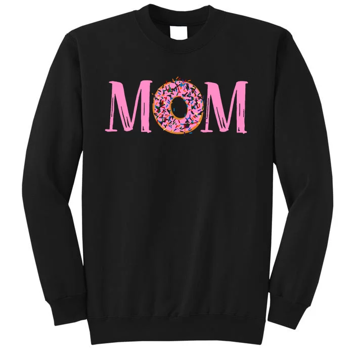 Donut Birthday Mom Family Donut Birthday Sweatshirt