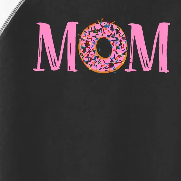 Donut Birthday Mom Family Donut Birthday Toddler Fine Jersey T-Shirt