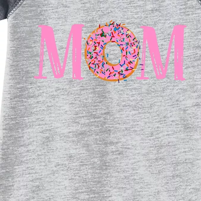 Donut Birthday Mom Family Donut Birthday Infant Baby Jersey Bodysuit