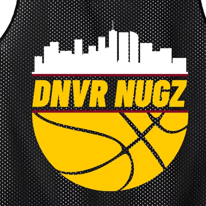 Denver Basketball Mile High 5280 Nugz Mesh Reversible Basketball Jersey Tank