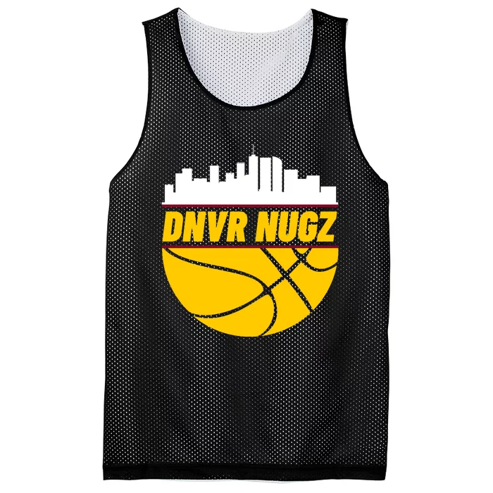 Denver Basketball Mile High 5280 Nugz Mesh Reversible Basketball Jersey Tank