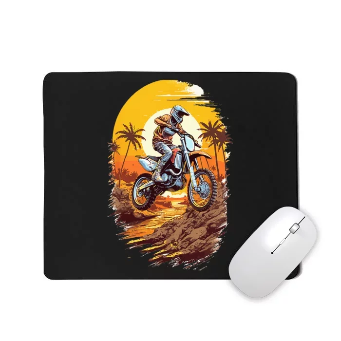 Dirt Bike Motocross Rider Enduro Supercross Off Road MX Mousepad