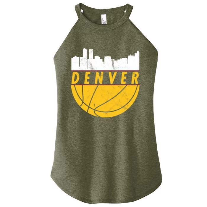 Denver Basketball Mile High 5280 Denver Women’s Perfect Tri Rocker Tank