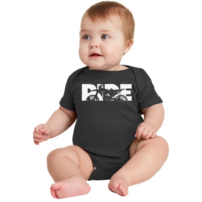 Dirt Bike Motocross Apparel Motocross Dirt Bike Baby Bodysuit