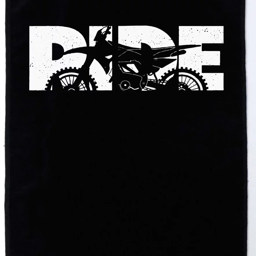 Dirt Bike Motocross Apparel Motocross Dirt Bike Platinum Collection Golf Towel