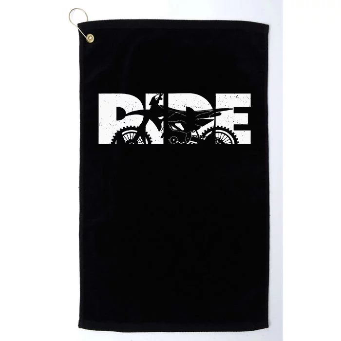 Dirt Bike Motocross Apparel Motocross Dirt Bike Platinum Collection Golf Towel