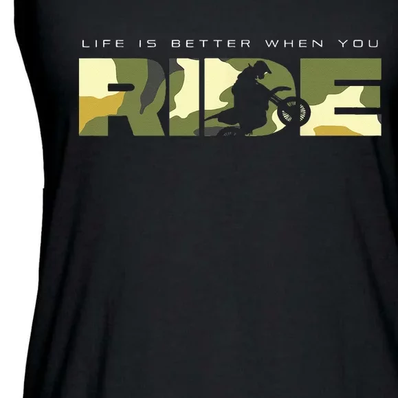 Dirt Bike Motocross Apparel Dirt Bike Motocross Ladies Essential Flowy Tank