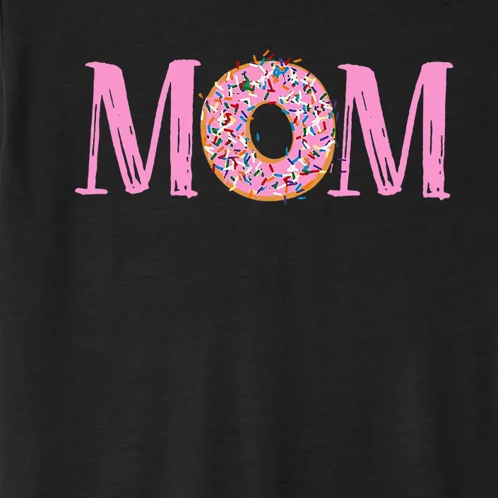 Donut Birthday Mom Family Donut Birthday ChromaSoft Performance T-Shirt