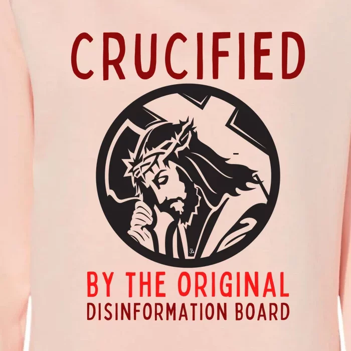 Disinformation Board Ministry Of Truth Censorship Womens California Wash Sweatshirt