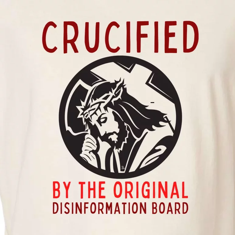 Disinformation Board Ministry Of Truth Censorship Garment-Dyed Women's Muscle Tee