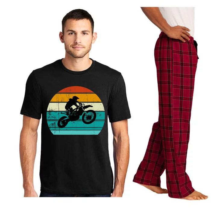 Dirt Bike Motocross Motorcycle Vintage Retro Boy Pajama Set