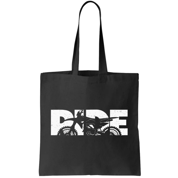 Dirt Bike Motocross Apparel Motocross Dirt Bike Tote Bag