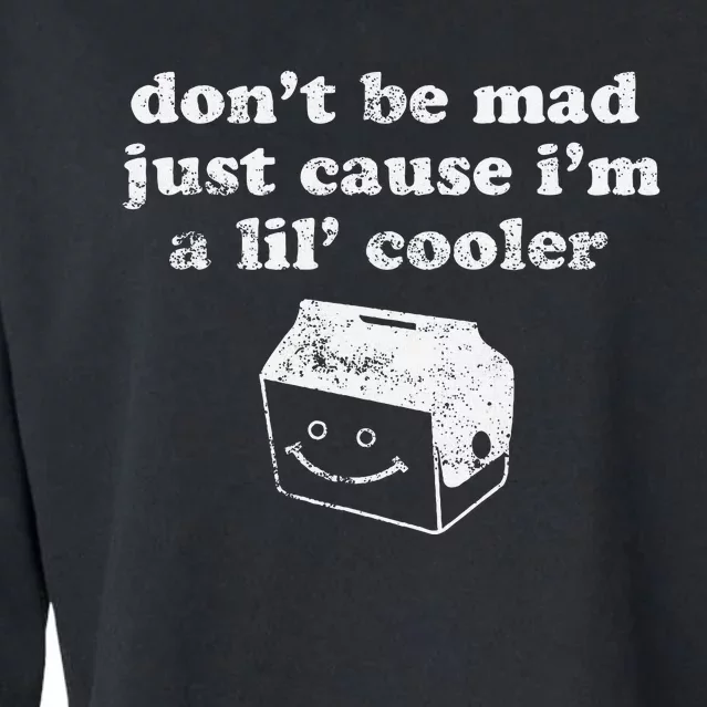 DonT Be Made Just Cause IM A Lil Cooler Cropped Pullover Crew