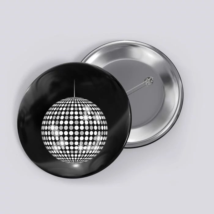 Disco Ball Music Lovers Button