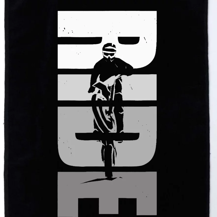 Dirt Bike Motocross Dirt Bike Motocross Platinum Collection Golf Towel