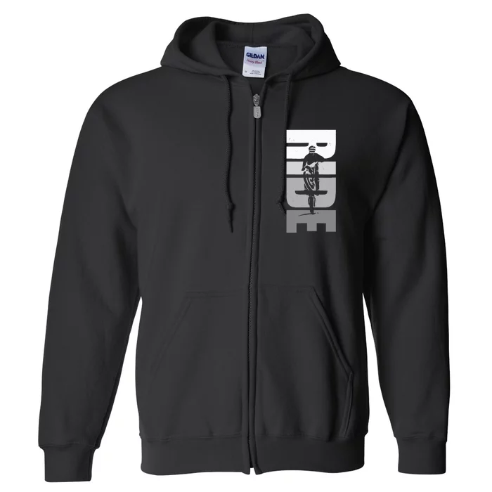 Dirt Bike Motocross Dirt Bike Motocross Full Zip Hoodie