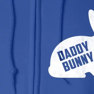 Daddy Bunny Matching Father Dad Papa Easter Day Gift Full Zip Hoodie