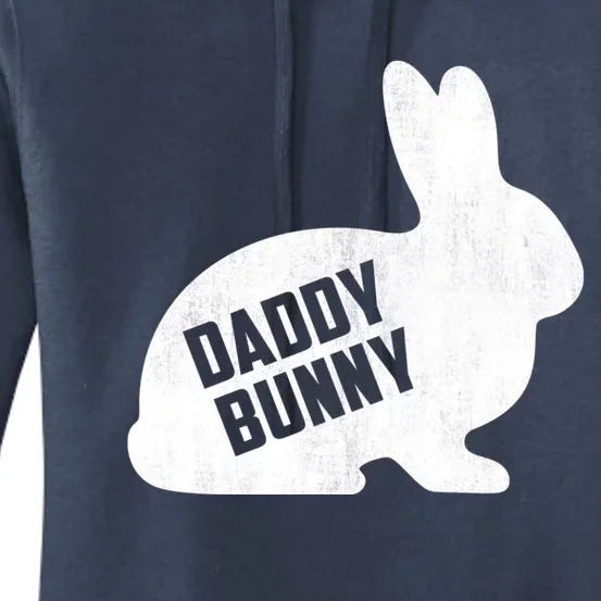 Daddy Bunny Matching Father Dad Papa Easter Day Gift Women's Pullover Hoodie