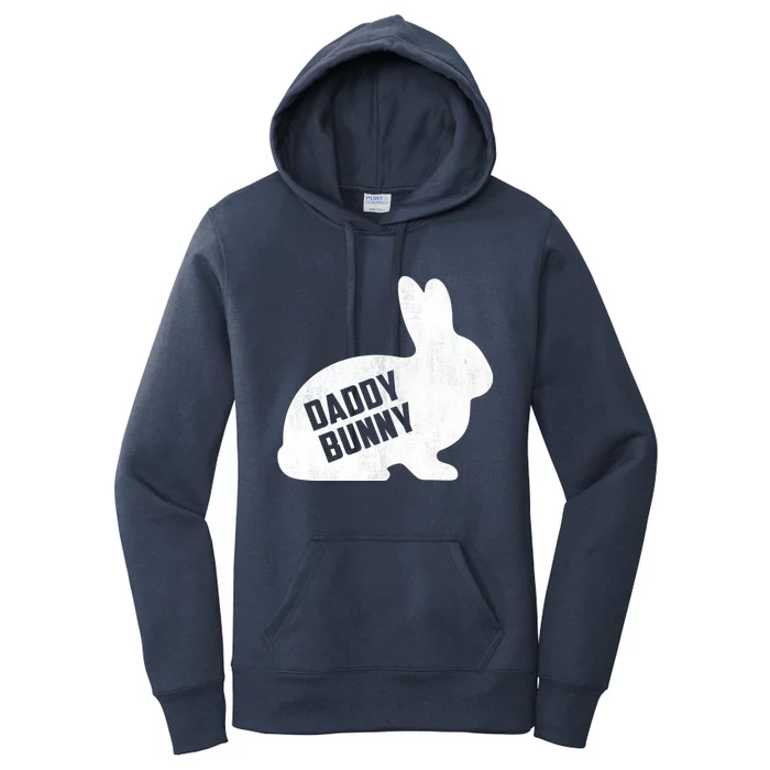 Daddy Bunny Matching Father Dad Papa Easter Day Gift Women's Pullover Hoodie