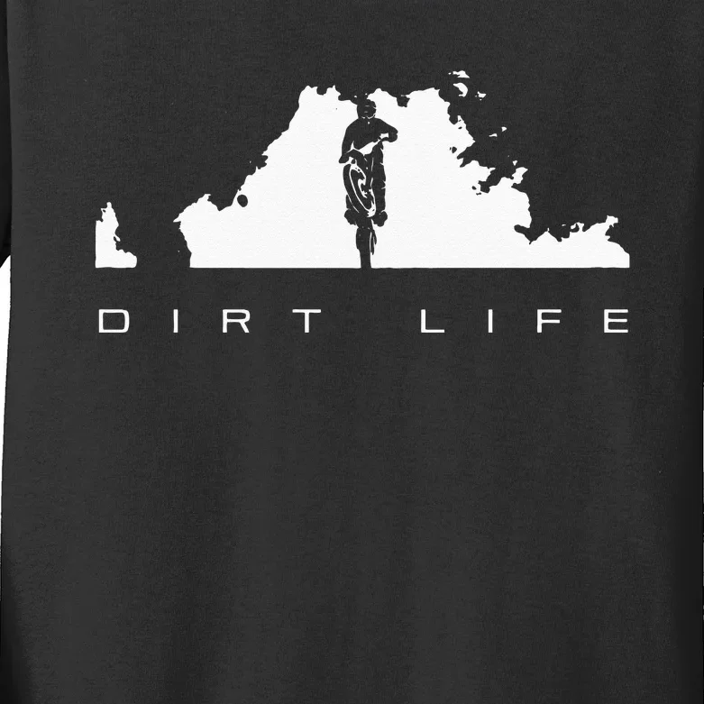 Dirt Bike Motocross Apparel Dirt Bike Motocross Kids Long Sleeve Shirt