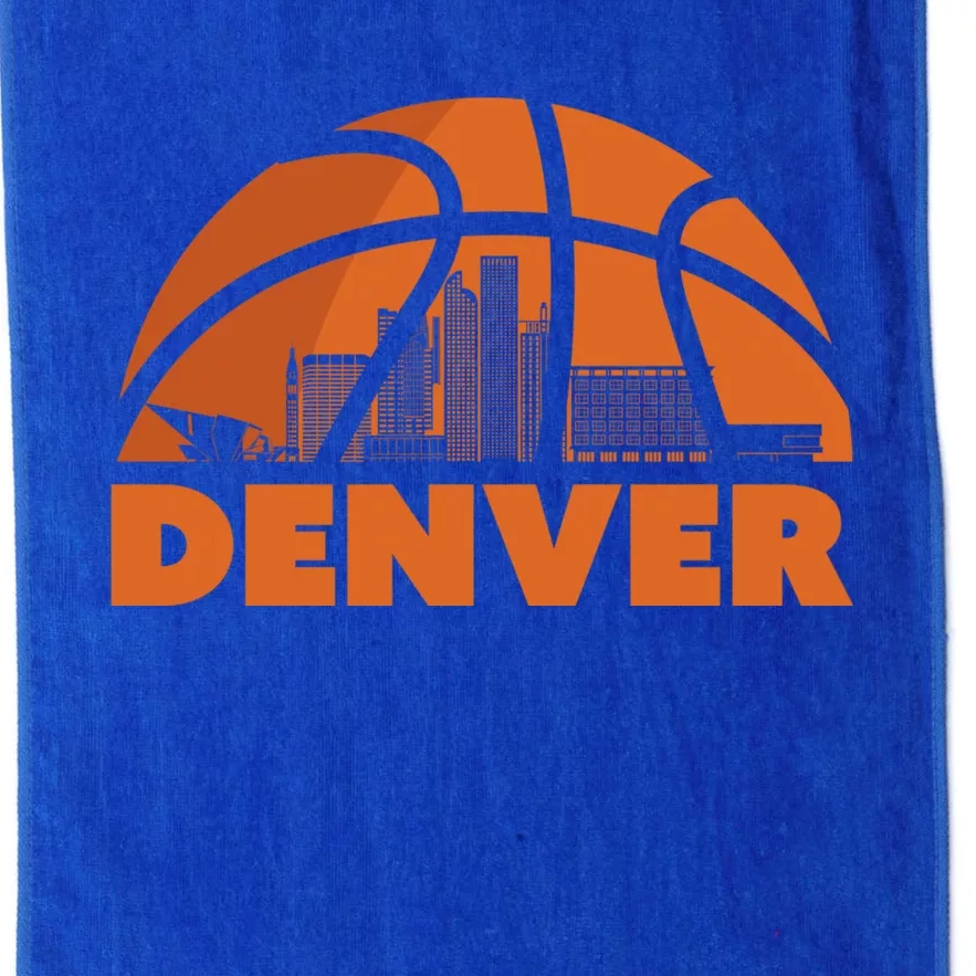 Denver Basketball Mile High 5280 Platinum Collection Golf Towel