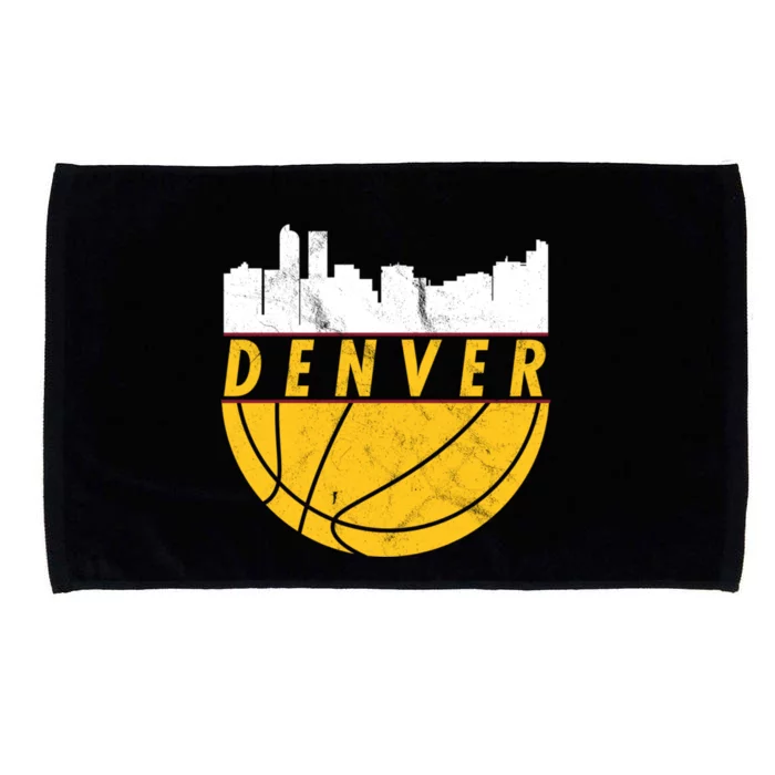 Denver Basketball Mile High 5280 DENVER Microfiber Hand Towel