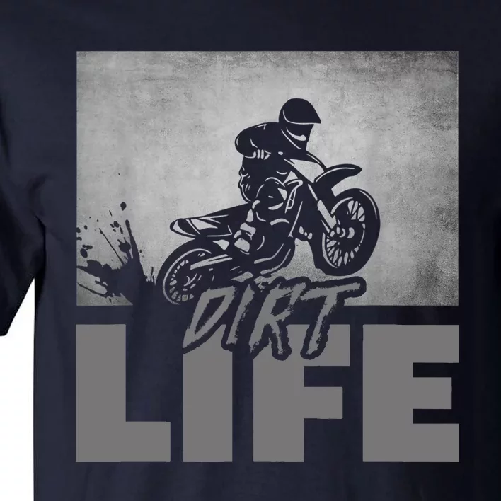 Dirt Bike Motocross - Dirt Bike Motocross Tall T-Shirt