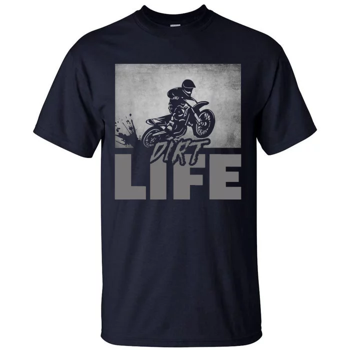 Dirt Bike Motocross - Dirt Bike Motocross Tall T-Shirt