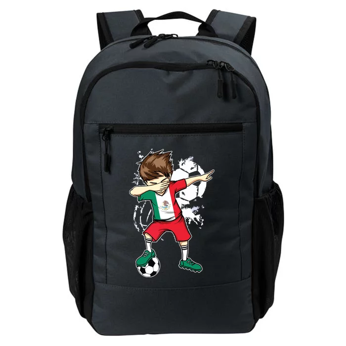 Dabbing Boy Mexico Soccer Jersey Mexican Football Daily Commute Backpack