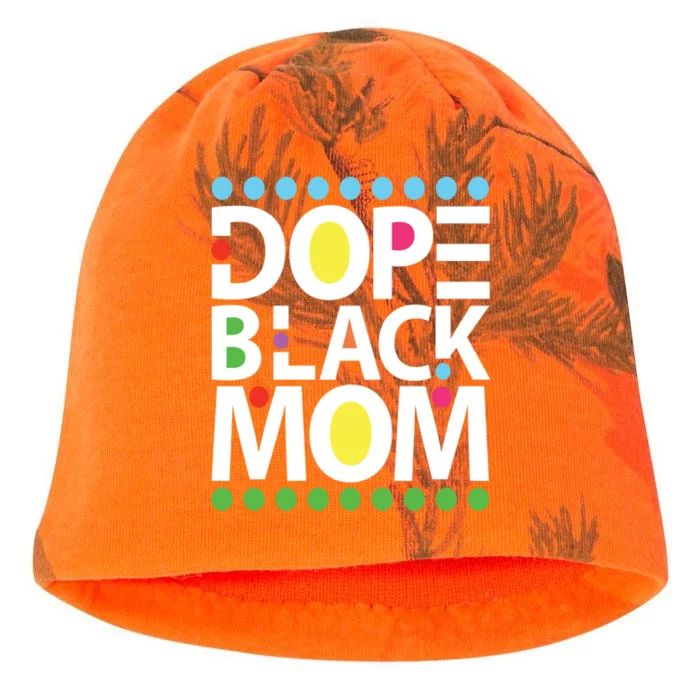 Dope Black Mom Blessed Black And Proud African American Gift Kati - Camo Knit Beanie