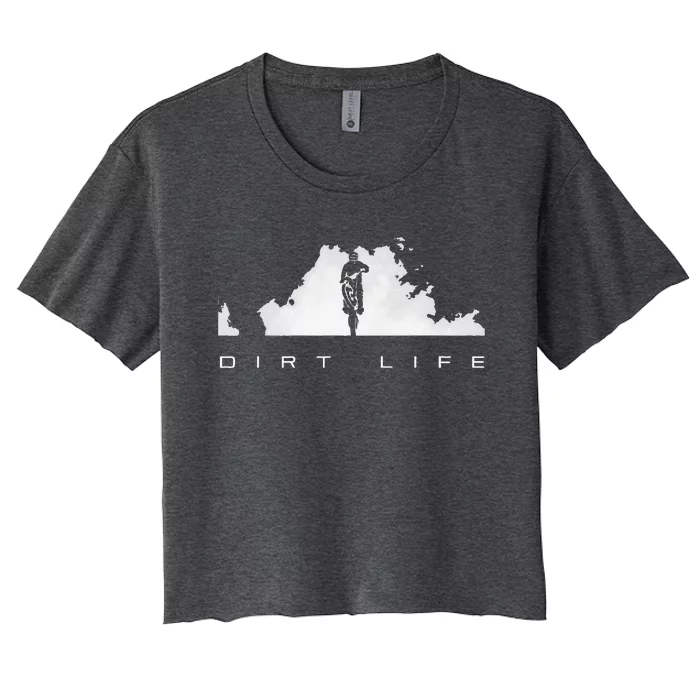 Dirt Bike Motocross Apparel Dirt Bike Motocross Women's Crop Top Tee