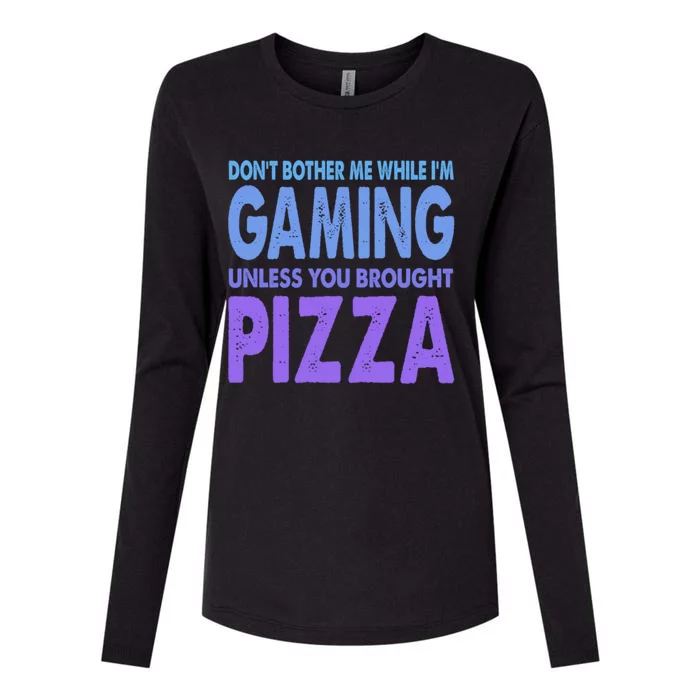 DonT Bother Me While IM Gaming Next Level Gear And Merch Gift Womens Cotton Relaxed Long Sleeve T-Shirt