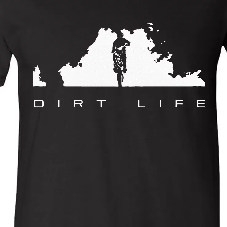 Dirt Bike Motocross Apparel Dirt Bike Motocross V-Neck T-Shirt