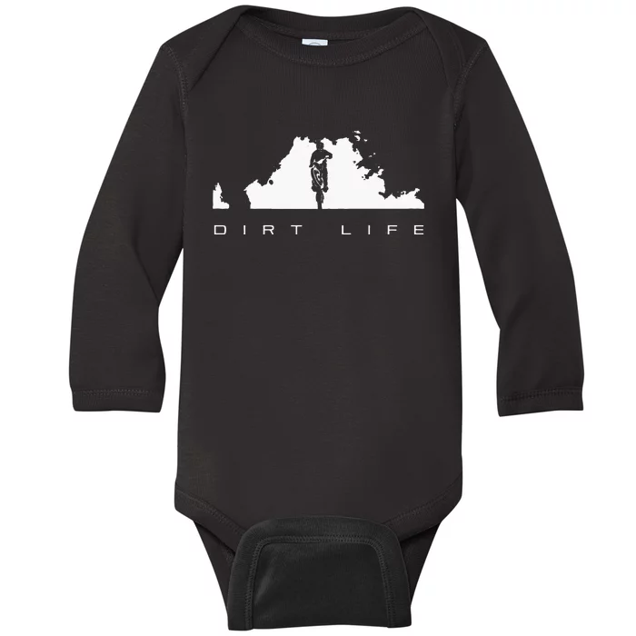 Dirt Bike Motocross Apparel Dirt Bike Motocross Baby Long Sleeve Bodysuit