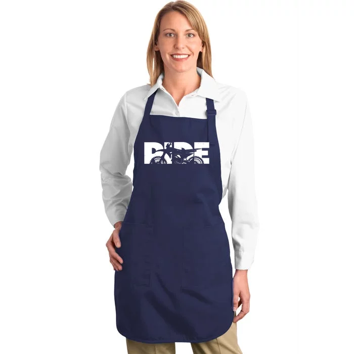 Dirt Bike Motocross Apparel Motocross Dirt Bike Full-Length Apron With Pocket