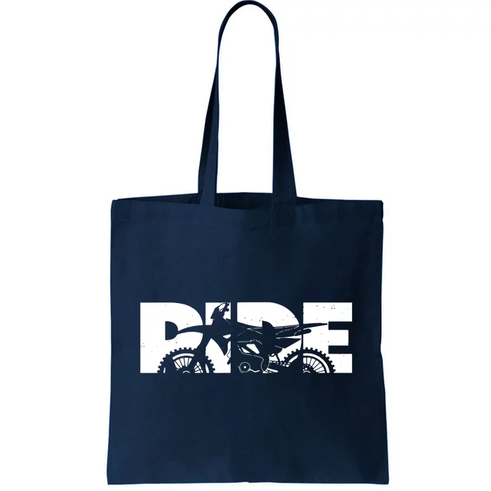 Dirt Bike Motocross Apparel Motocross Dirt Bike Tote Bag