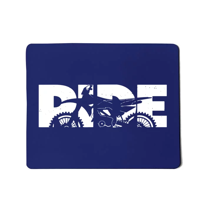 Dirt Bike Motocross Apparel Motocross Dirt Bike Mousepad